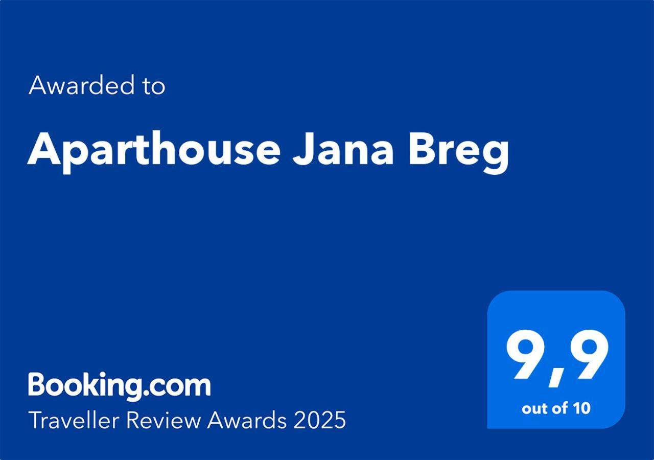 Aparthouse Jana Breg Zirovnica Dış mekan fotoğraf